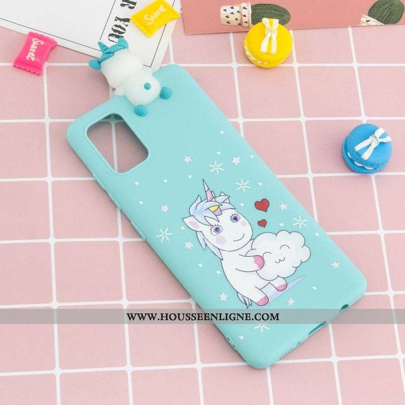 Coque Samsung Galaxy A53 5G Licorne Fun 3D