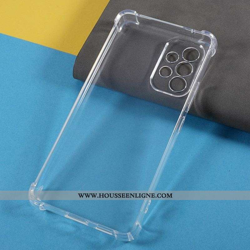 Coque Samsung Galaxy A53 5G Transparente Coins Renforcés