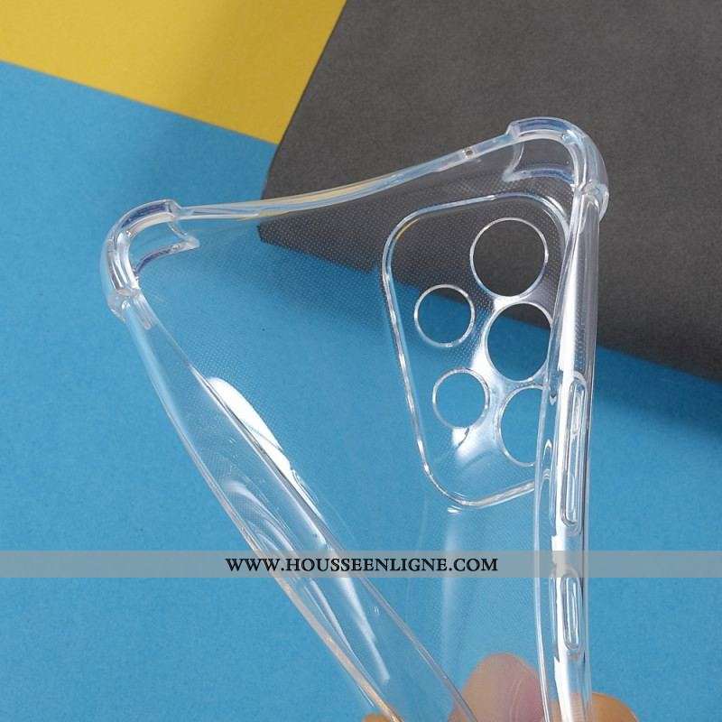 Coque Samsung Galaxy A53 5G Transparente Coins Renforcés