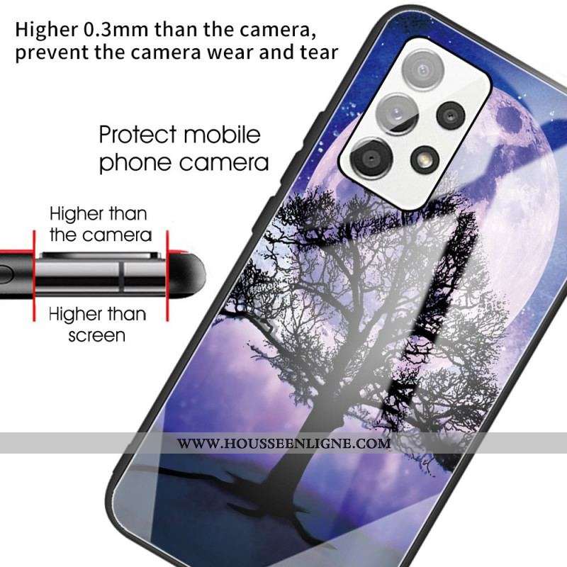 Coque Samsung Galaxy A53 5G Verre Trempé Arbre