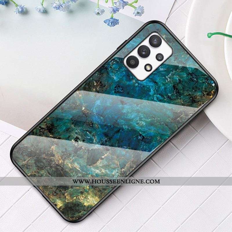 Coque Samsung Galaxy A53 5G Verre Trempé Marble Colors