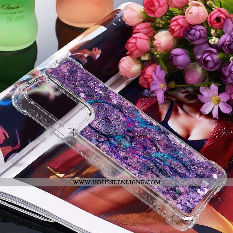 Coque Samsung Galaxy A53 5G à Cordon Paillettes Attrape Rêves