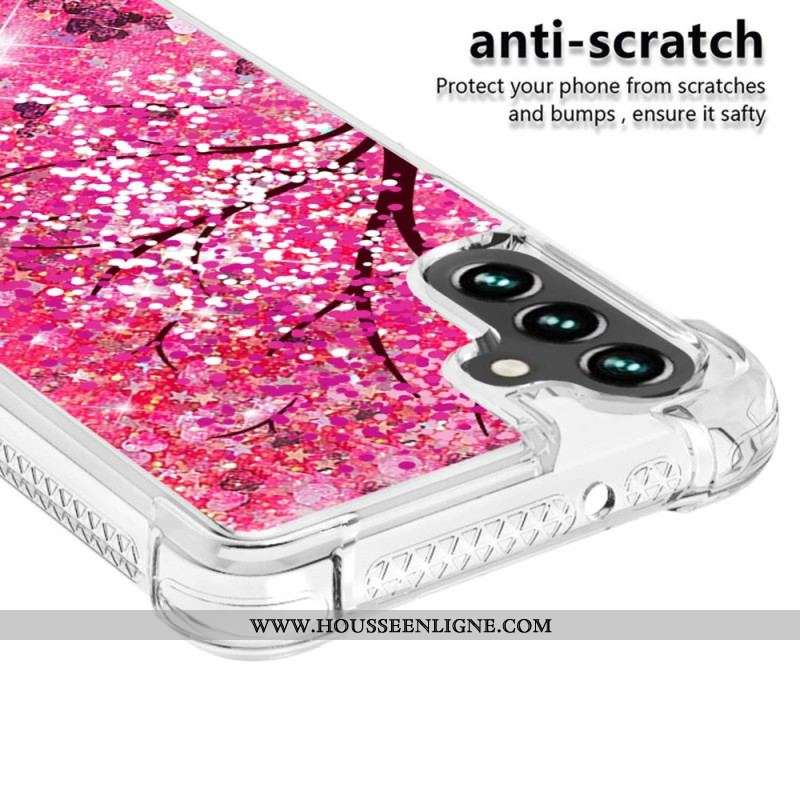 Coque Samsung Galaxy A54 5G Arbre Paillettes