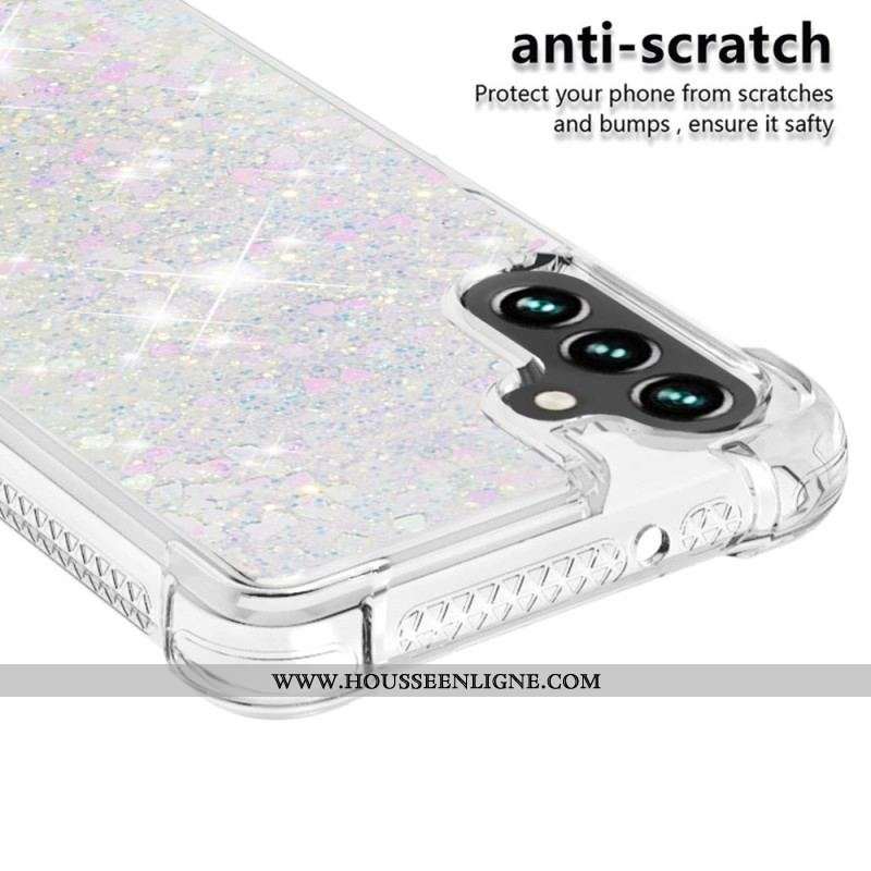 Coque Samsung Galaxy A54 5G Désires Paillettes