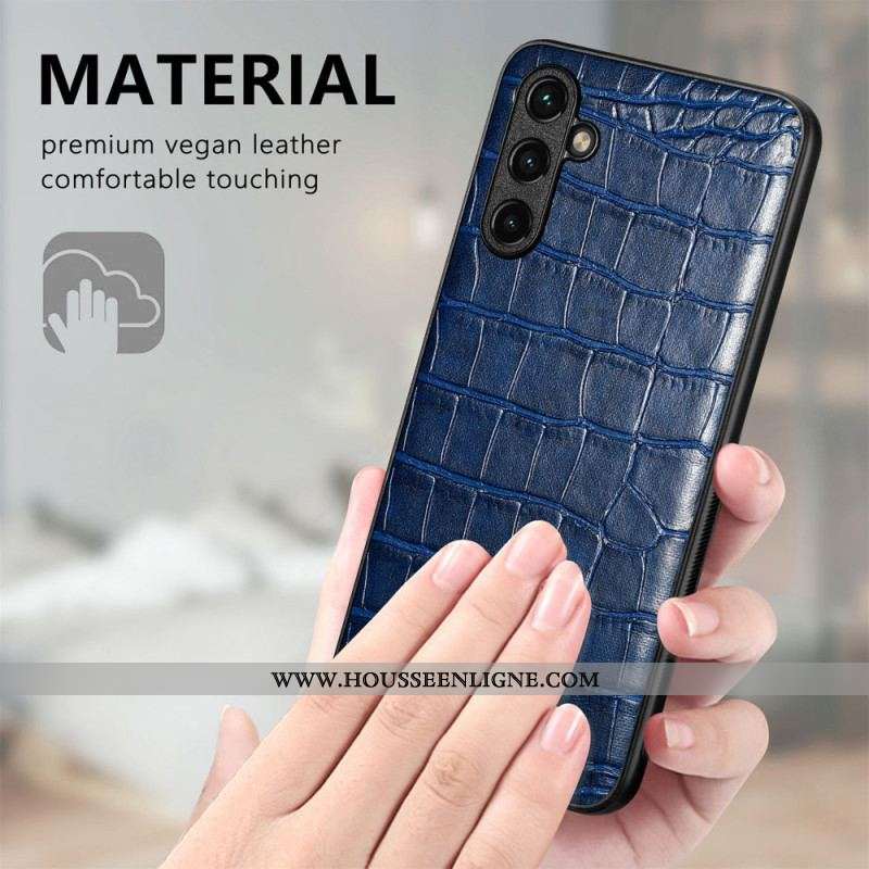 Coque Samsung Galaxy A54 5G Effet Peau de Crocodile