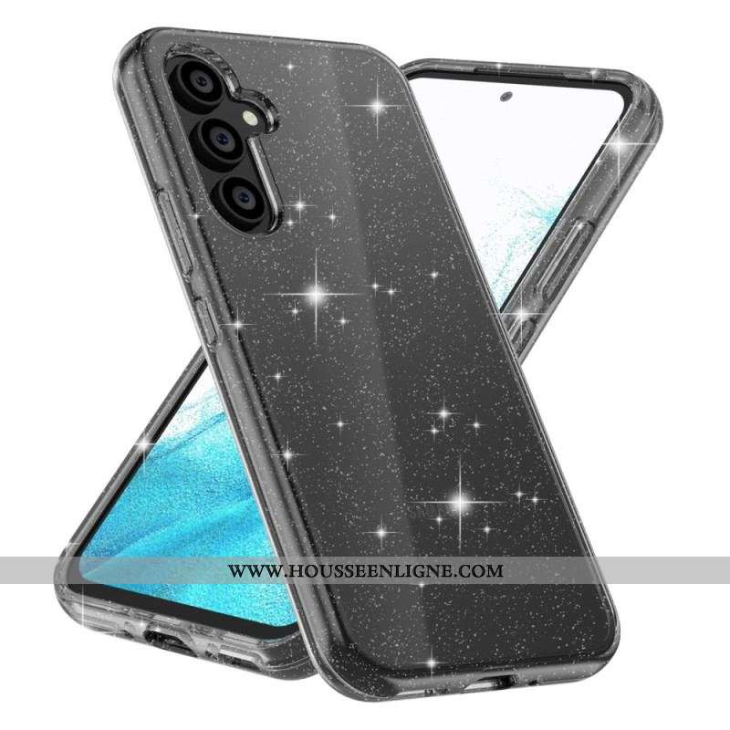 Coque Samsung Galaxy A54 5G Transparente Paillettes