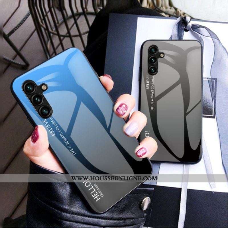 Coque Samsung Galaxy A54 5G Verre Trempé Hello