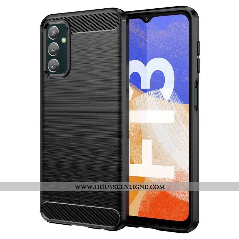 Coque Samsung Galaxy M13 Fibre Carbone Brossée