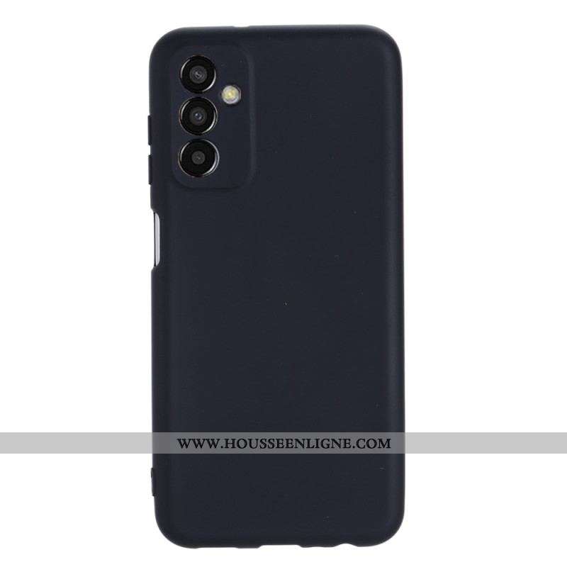 Coque Samsung Galaxy M13 Silicone Liquide avec Lanière