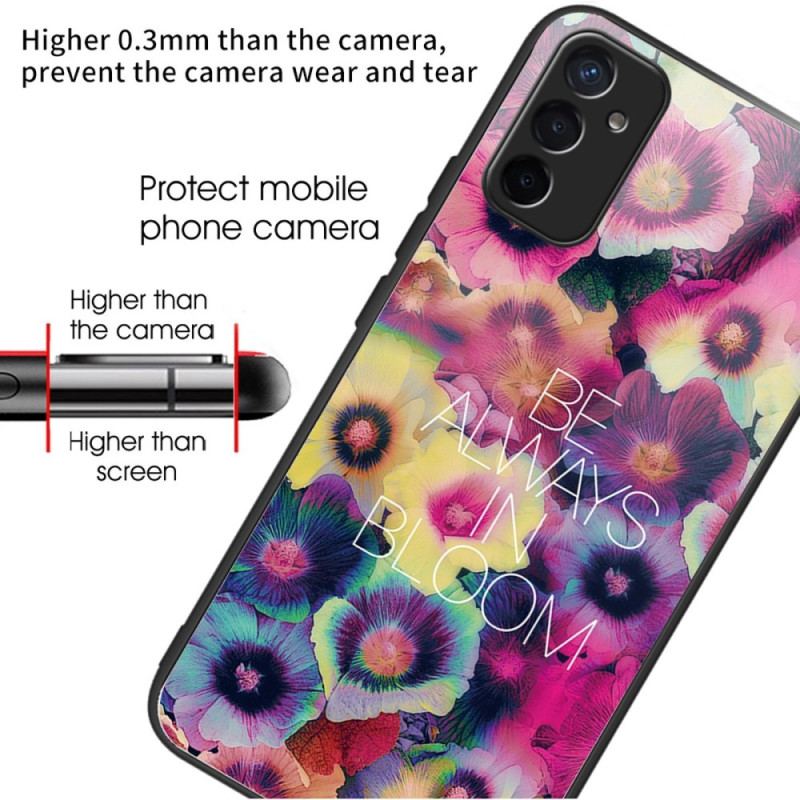 Coque Samsung Galaxy M13 Verre trempé Be Always in Bloom