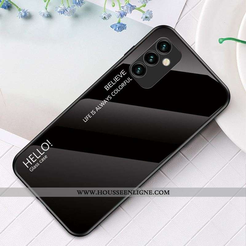 Coque Samsung Galaxy M23 5G Verre Trempé Hello