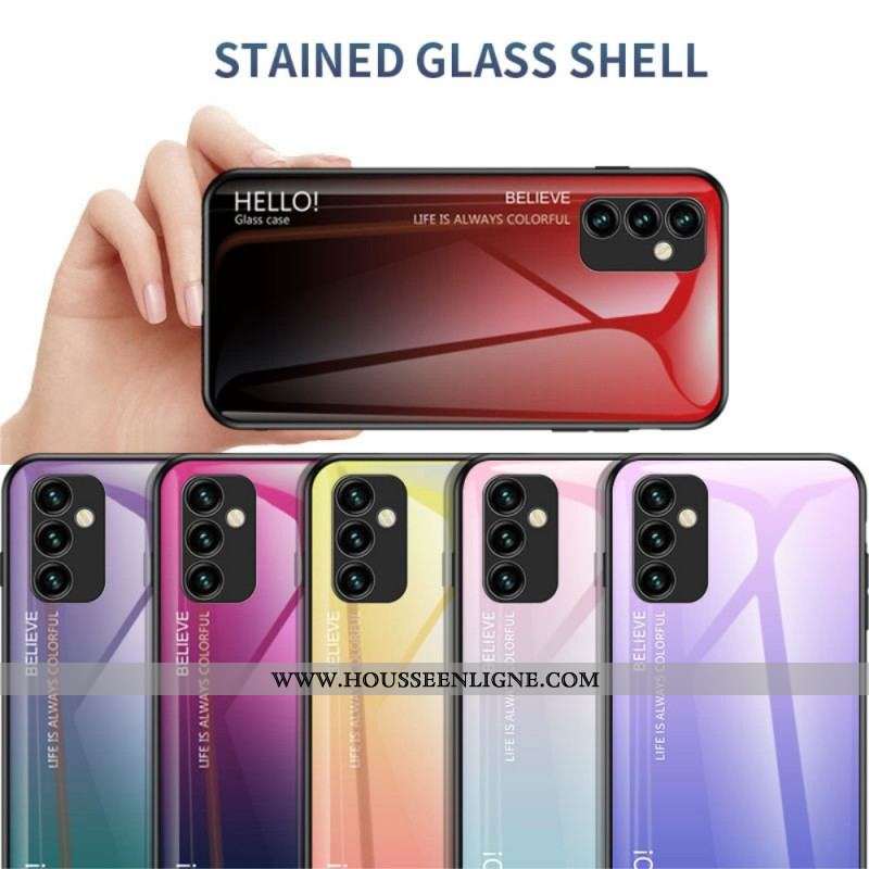 Coque Samsung Galaxy M23 5G Verre Trempé Hello