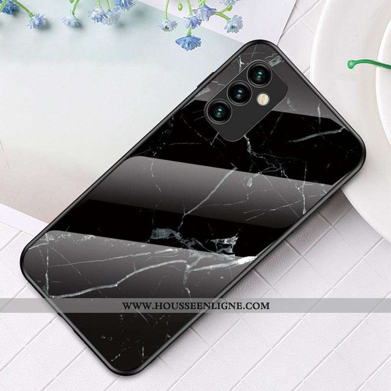 Coque Samsung Galaxy M23 5G Verre Trempé Marble Colors