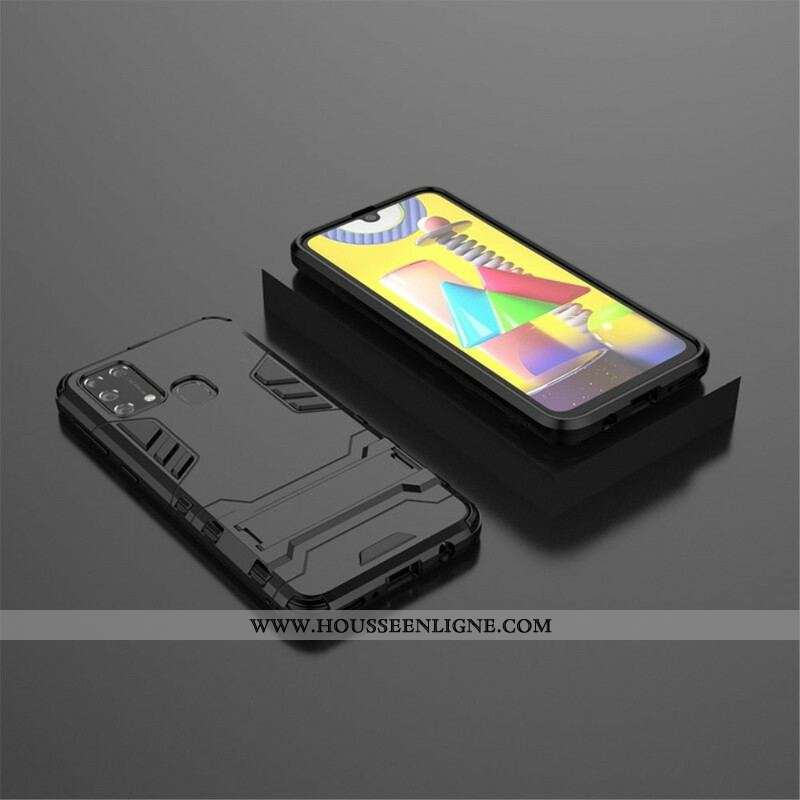 Coque Samsung Galaxy M31 Ultra Résistante Languette