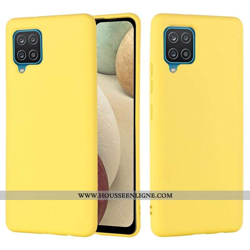 Coque Samsung Galaxy M32 Silicone Liquide avec Lanière