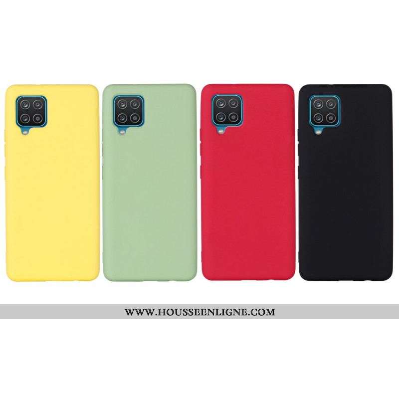 Coque Samsung Galaxy M32 Silicone Liquide avec Lanière