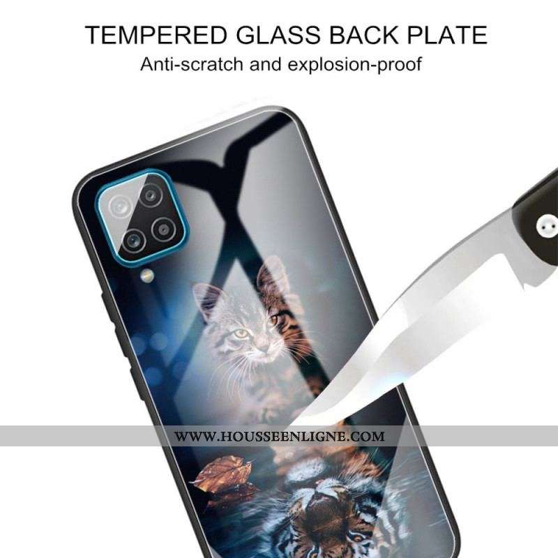 Coque Samsung Galaxy M32 Verre Trempé Mon Tigre