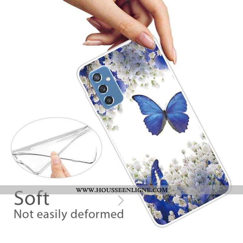 Coque Samsung Galaxy M52 5G Papillon Mystique