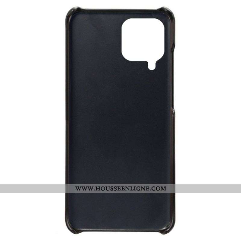 Coque Samsung Galaxy M53 5G Effet Cuir Porte-Cartes