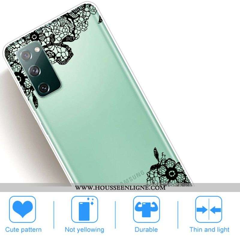 Coque Samsung Galaxy S20 FE Dentelle Fine