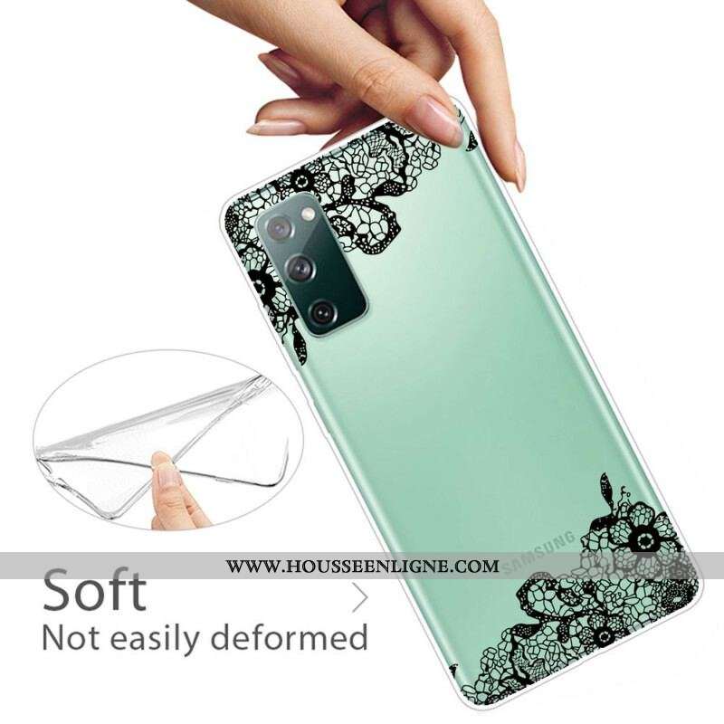 Coque Samsung Galaxy S20 FE Dentelle Fine