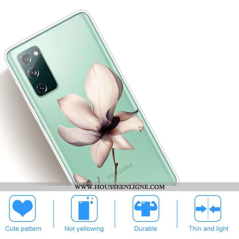 Coque Samsung Galaxy S20 FE Florale Premium