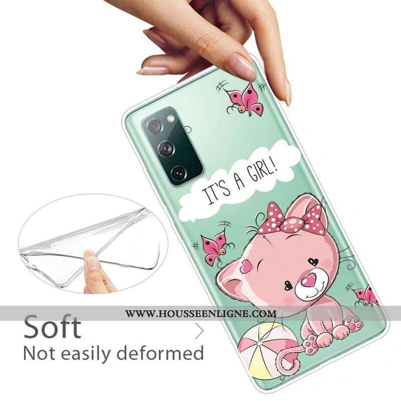 Coque Samsung Galaxy S20 FE It's a Girl