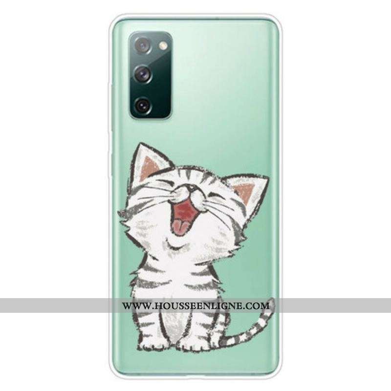 Coque Samsung Galaxy S20 FE Mon Beau Chaton