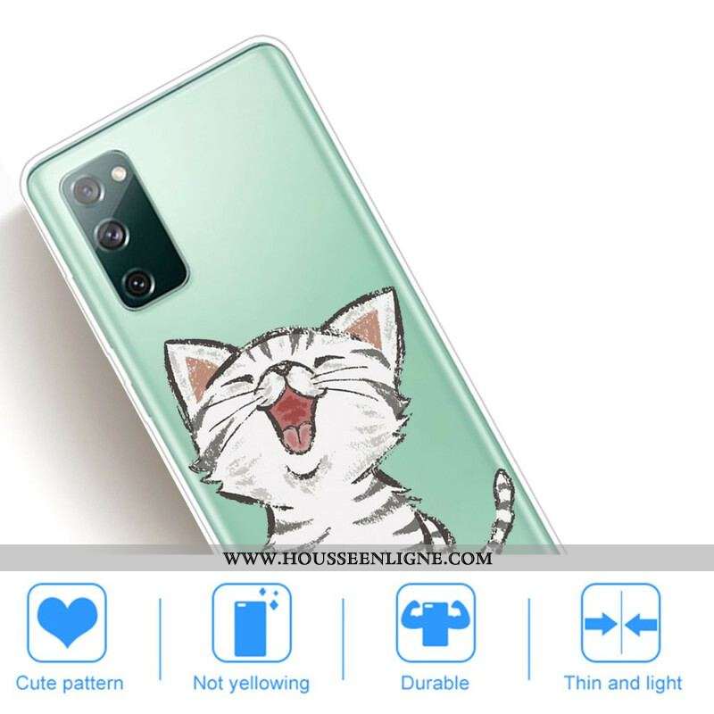 Coque Samsung Galaxy S20 FE Mon Beau Chaton