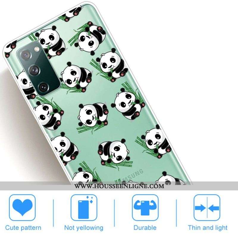 Coque Samsung Galaxy S20 FE Petits Pandas