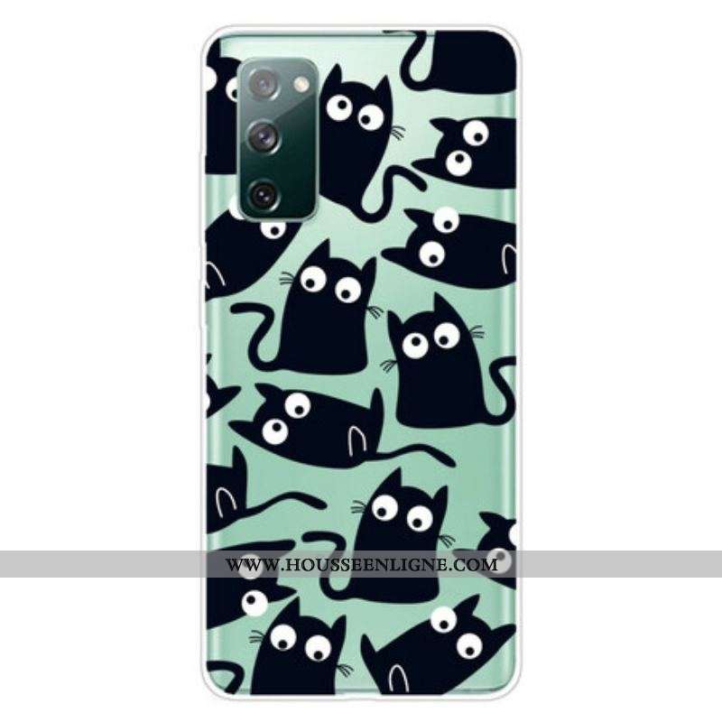 Coque Samsung Galaxy S20 FE Souris Noires