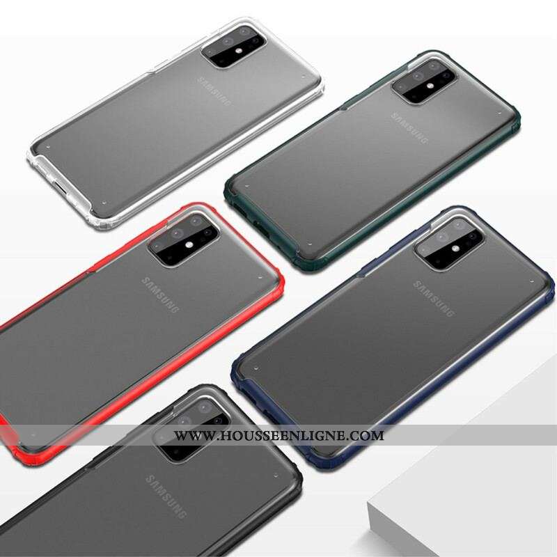 Coque Samsung Galaxy S20 Plus / S20 Plus 5G Armure Rebords Colorés