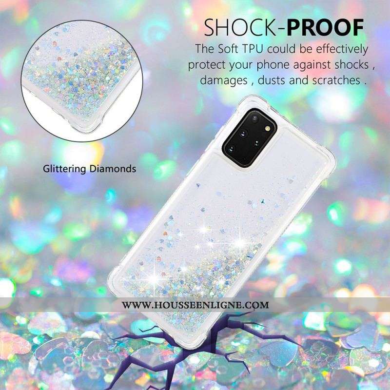 Coque Samsung Galaxy S20 Plus / S20 Plus 5G Désires Paillettes