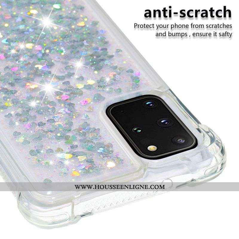 Coque Samsung Galaxy S20 Plus / S20 Plus 5G Désires Paillettes