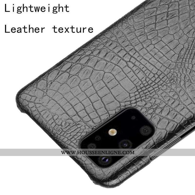 Coque Samsung Galaxy S20 Plus / S20 Plus 5G Effet Peau de Crocodile