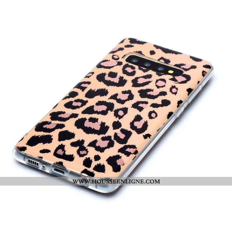 Coque Samsung Galaxy S20 Plus / S20 Plus 5G Marbre Style Léopard