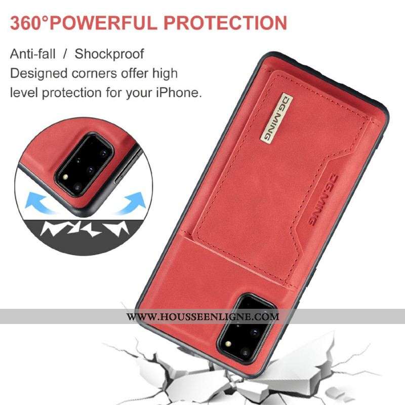 Coque Samsung Galaxy S20 Plus / S20 Plus 5G Porte-Cartes Détachable DG.MING