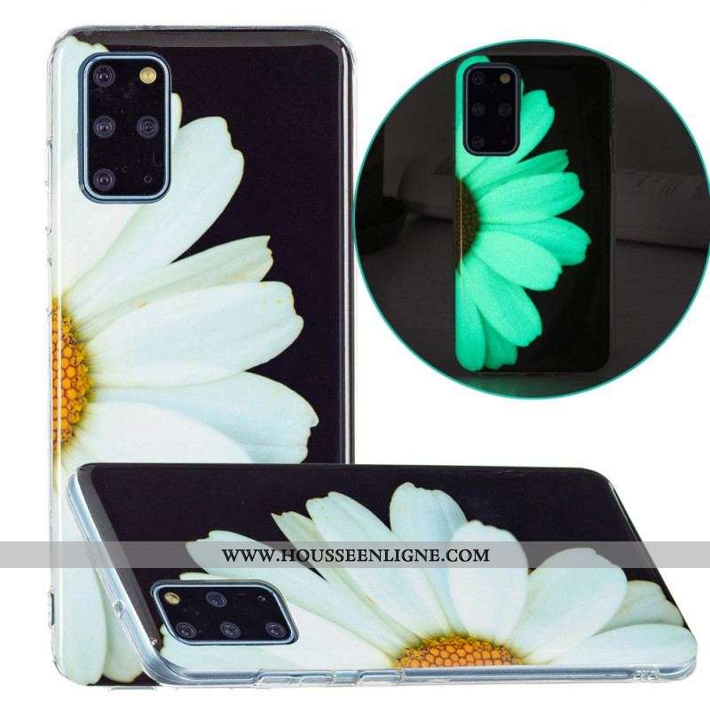 Coque Samsung Galaxy S20 Plus / S20 Plus 5G Série Fleurs Fluorescentes