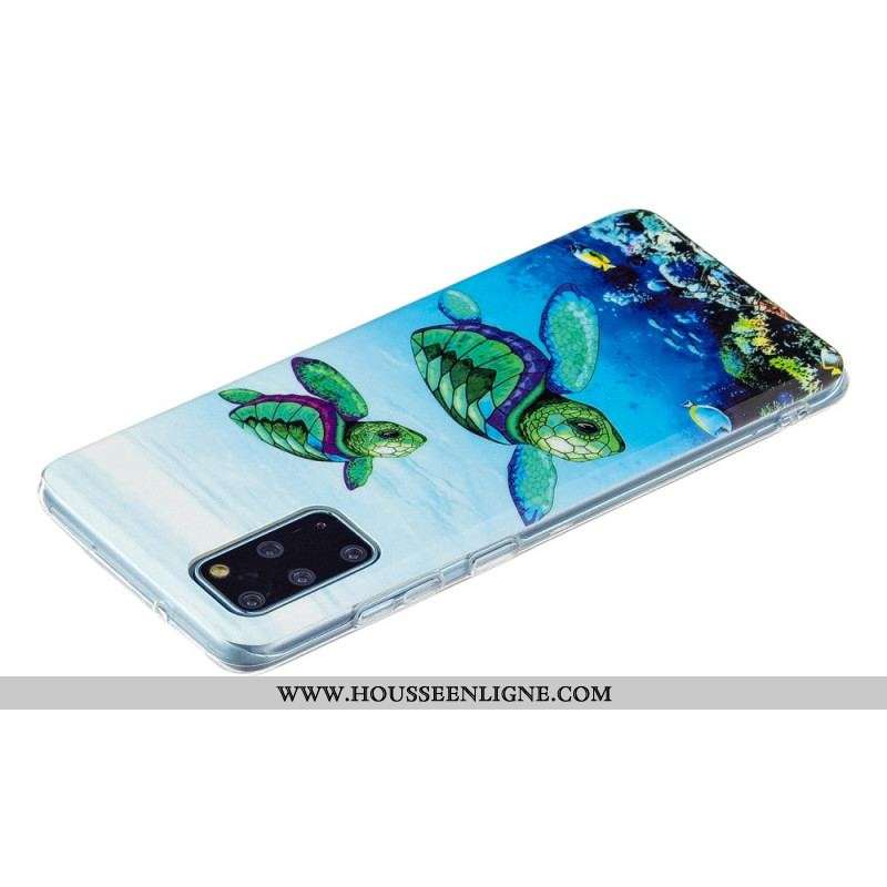 Coque Samsung Galaxy S20 Plus / S20 Plus 5G Tortues Fluorescente