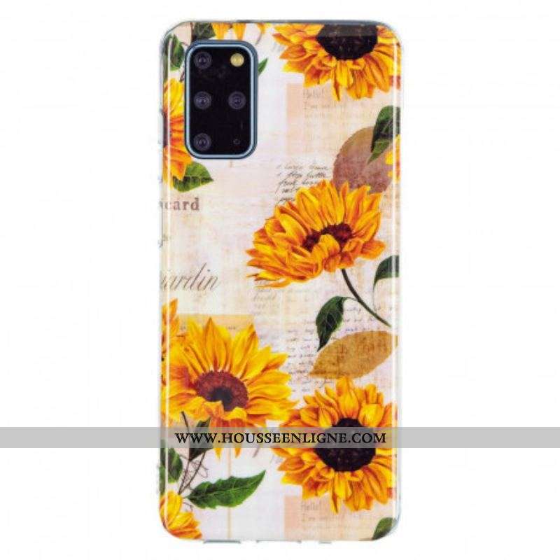 Coque Samsung Galaxy S20 Plus / S20 Plus 5G Tournesols Fluorescentes