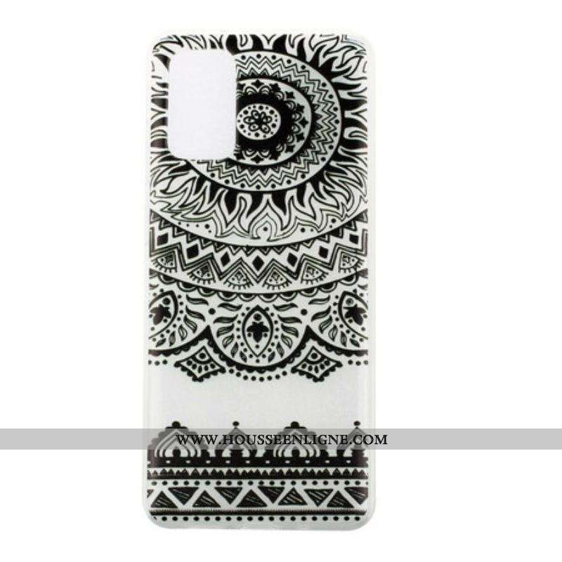 Coque Samsung Galaxy S20 Plus / S20 Plus 5G Transparente Fleur Mandala