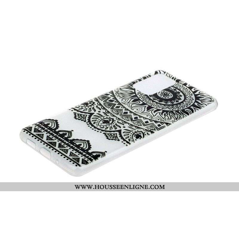 Coque Samsung Galaxy S20 Plus / S20 Plus 5G Transparente Fleur Mandala