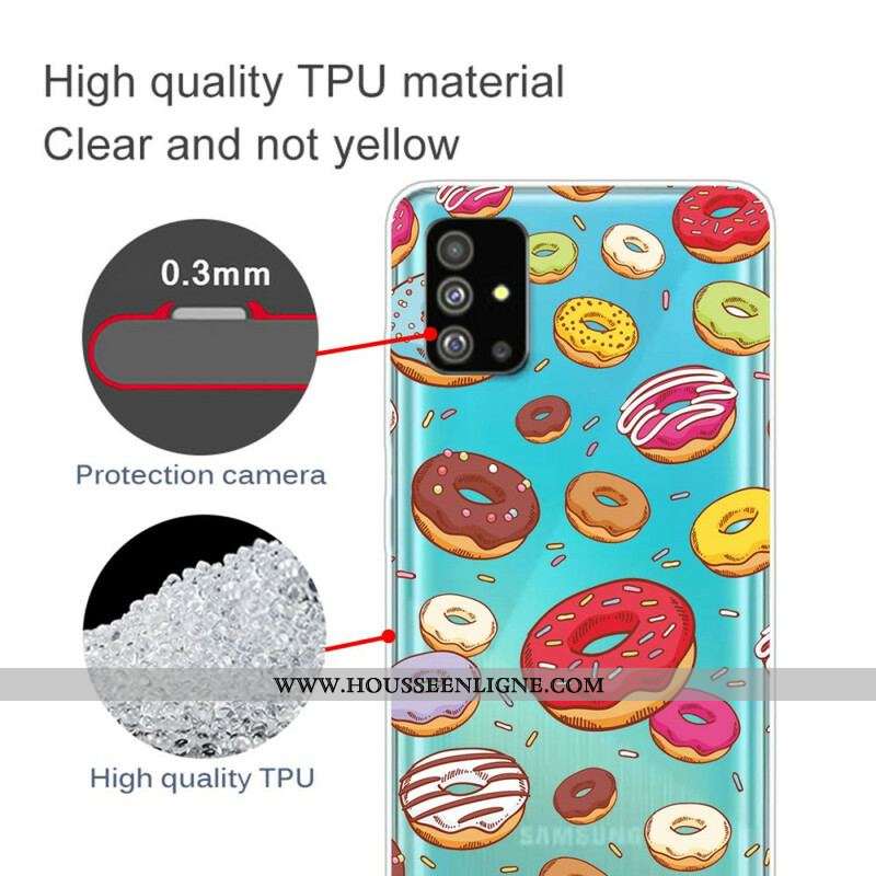 Coque Samsung Galaxy S20 Plus / S20 Plus 5G love Donuts