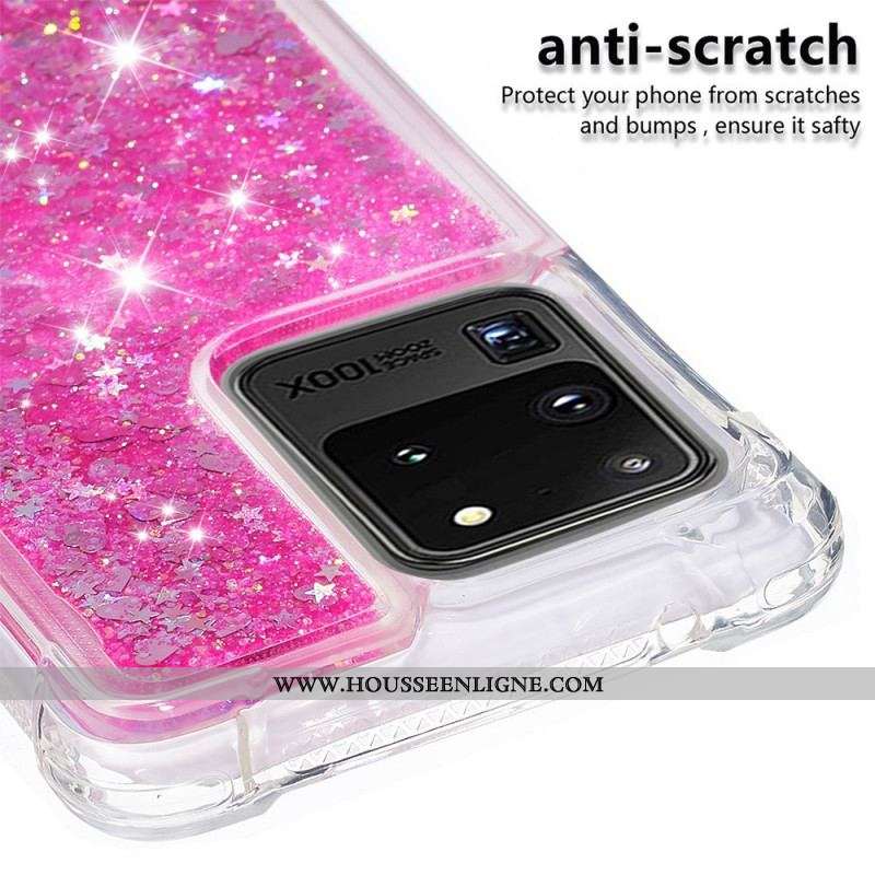 Coque Samsung Galaxy S20 Ultra Désires Paillettes