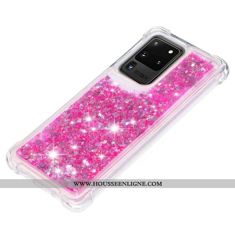 Coque Samsung Galaxy S20 Ultra Désires Paillettes