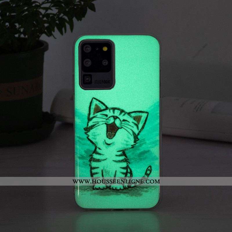 Coque Samsung Galaxy S20 Ultra Fluorescente Chat