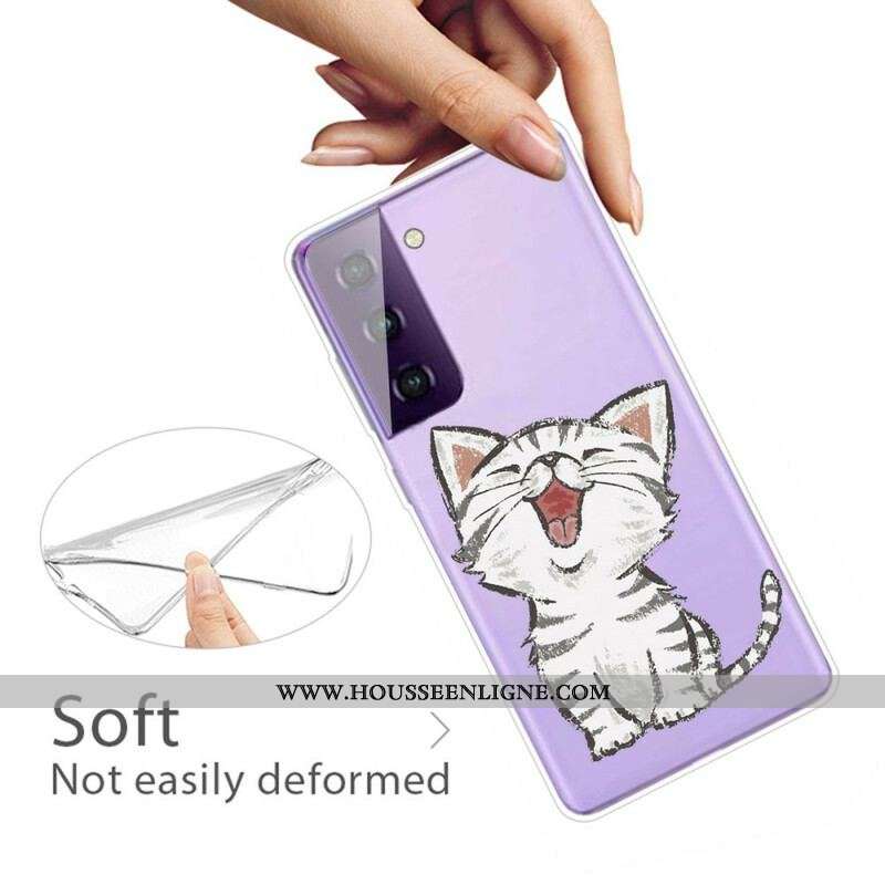 Coque Samsung Galaxy S21 5G Charmant Chat