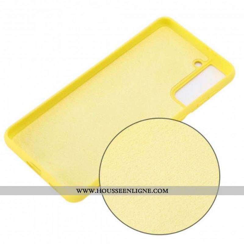 Coque Samsung Galaxy S21 5G Conception Silicone Liquide