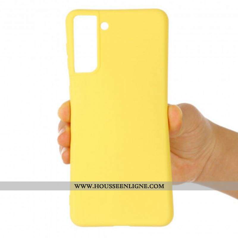 Coque Samsung Galaxy S21 5G Conception Silicone Liquide