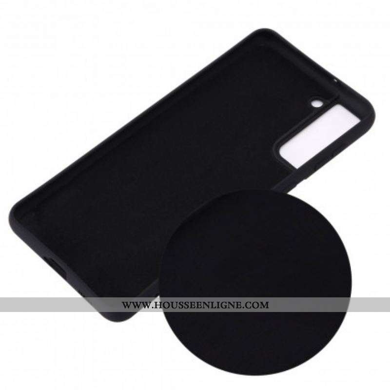 Coque Samsung Galaxy S21 5G Conception Silicone Liquide